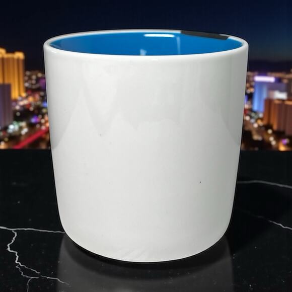 Starbucks Las Vegas 2014 Limited Edition Star Black Blue 14oz Coffee Mug Cup - Picture 4 of 7